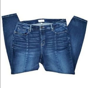 Lane Bryant Signature Fit High-Rise Skinny Capri Jean W/ Flex Magic Waistband